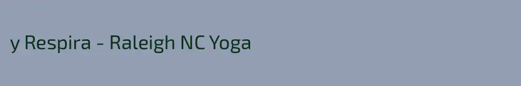 y Respira - Raleigh NC Yoga